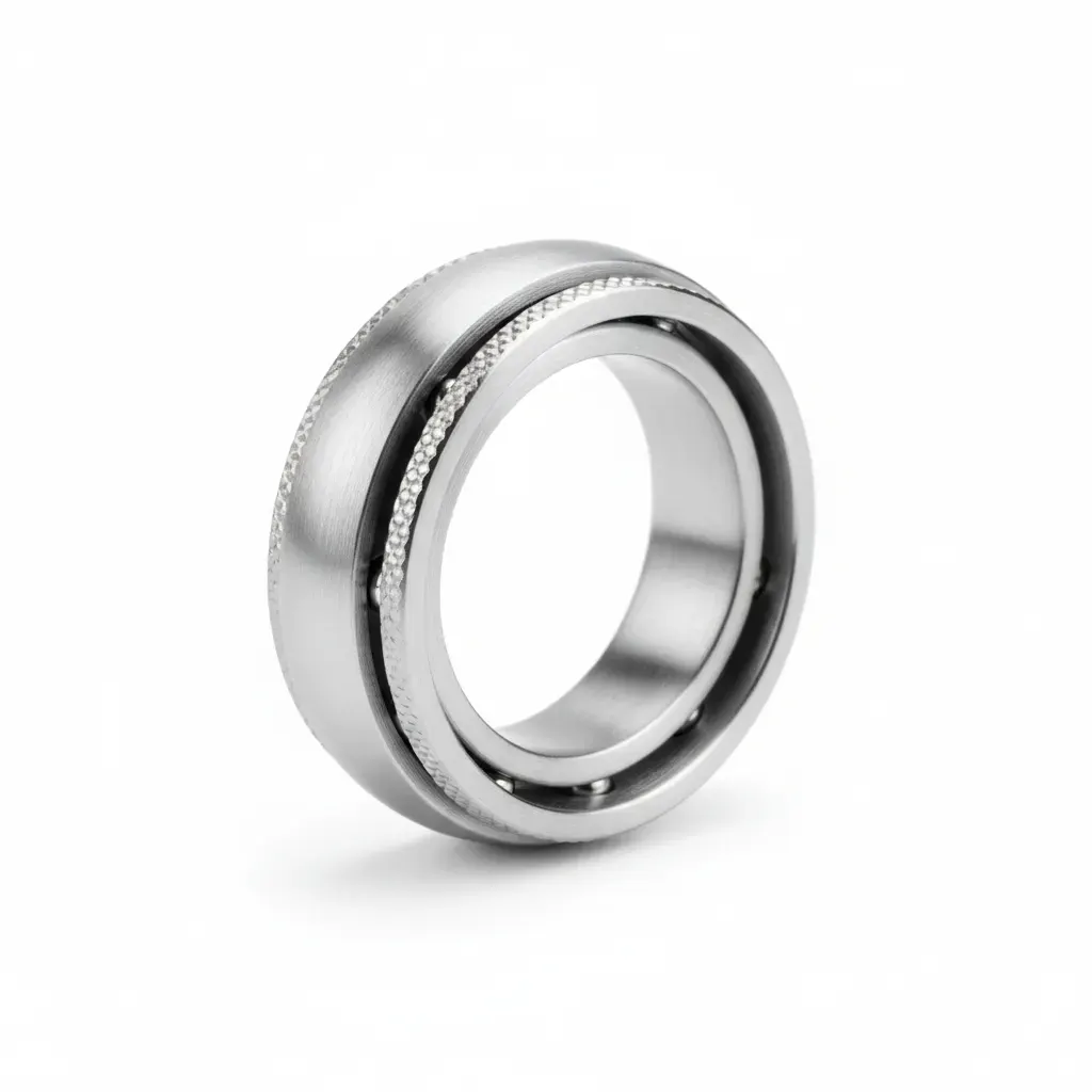 Fidget Ring in Titanio