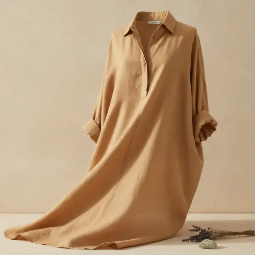 Camicia Lino Oversize