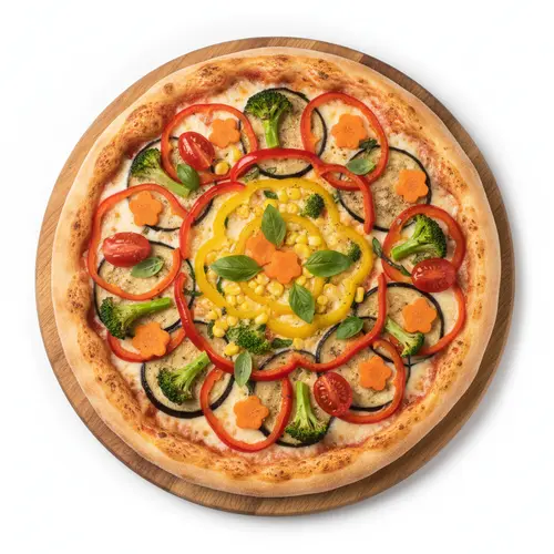 Pizza Vegetariana Arcobaleno