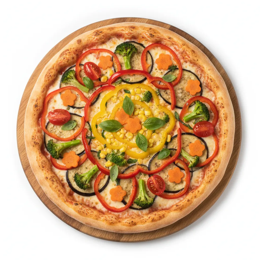 Pizza Vegetariana Arcobaleno