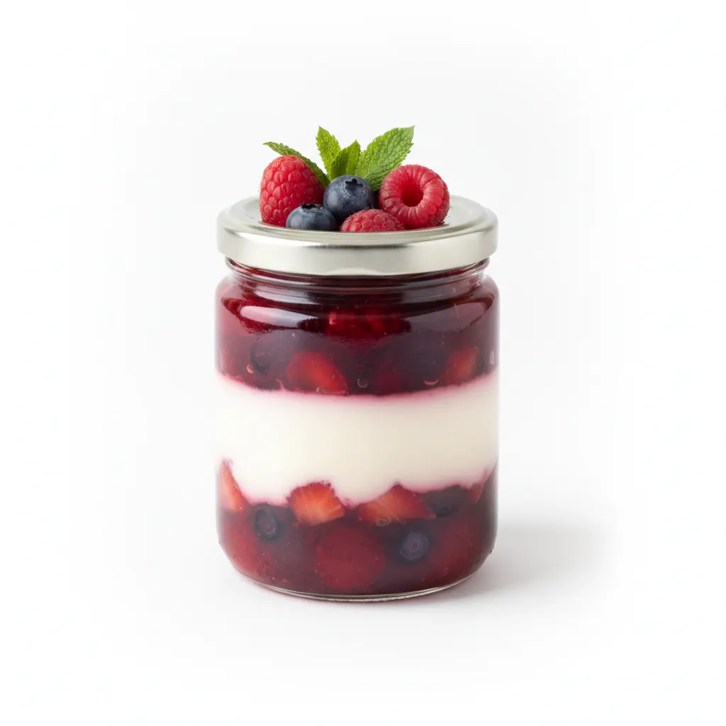 Panna Cotta ai Frutti di Bosco