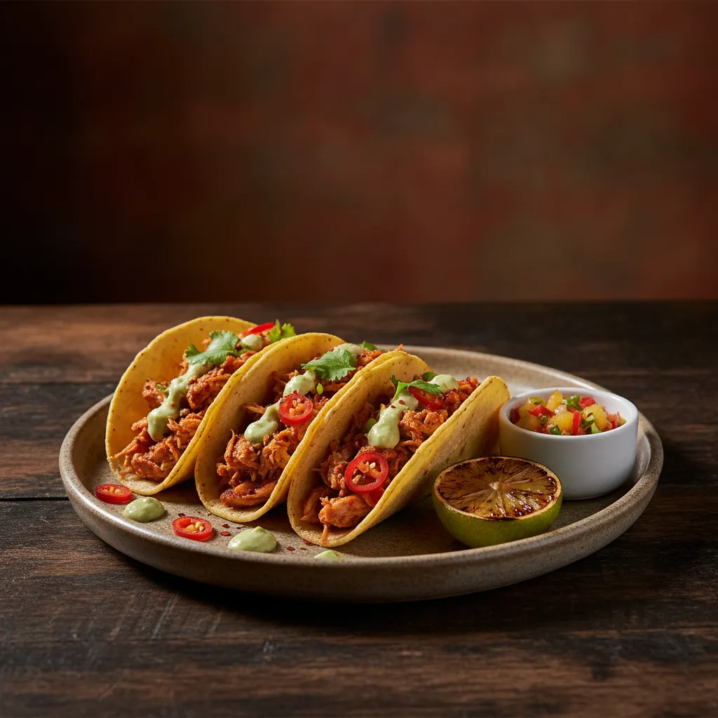 Tacos di Pollo Piccante