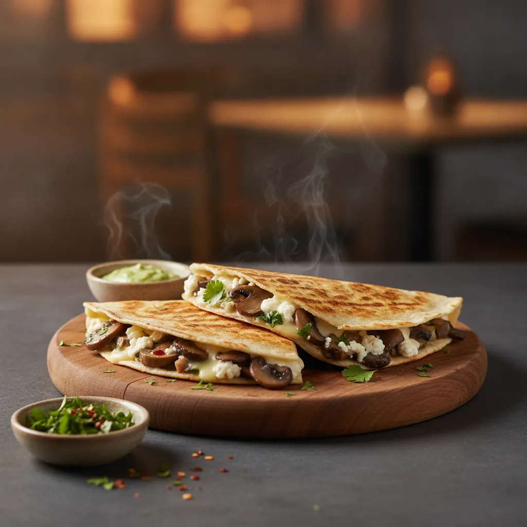 Quesadilla di Funghi