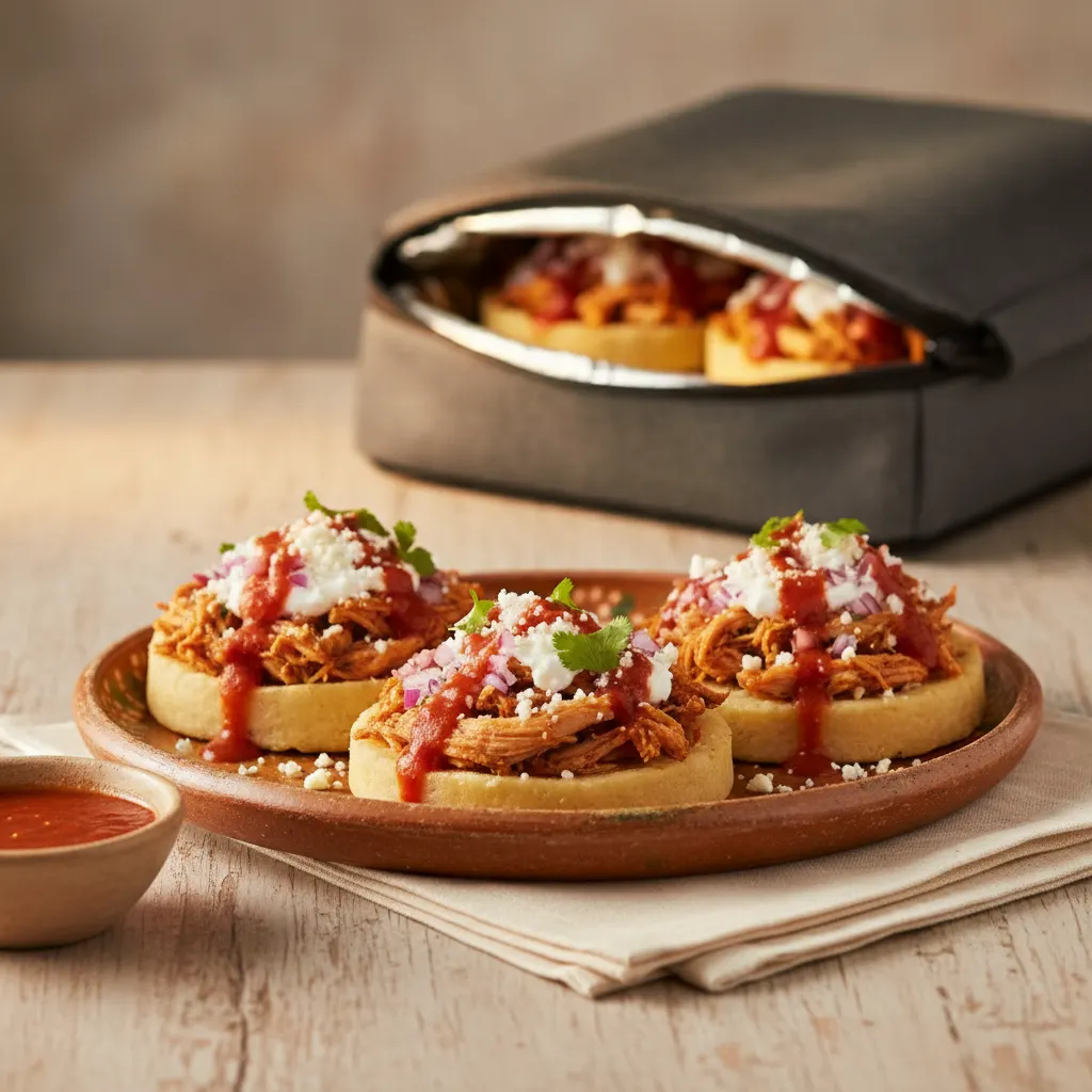 Sopes di Pollo